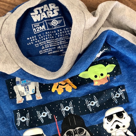3/20$⭐️ Star Wars Raglan Tee - Picture 2 of 3